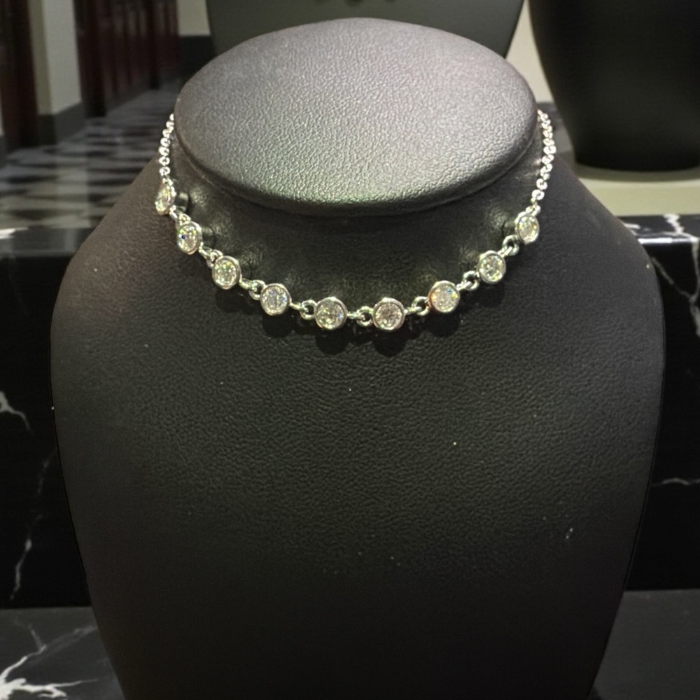 Moissanite 1.8CT Sterling Silver Bracelet